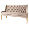 The Regal Buttoned Dining Bench: A Luxurious Statement of Elegance and Versatility-Kulani Home