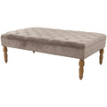 The Regal Tufted Ottoman: A Luxurious Statement of Elegance and Versatility-Kulani Home