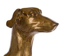 The Regal Whippet Gold Lamp with Charcoal Shade: A Timeless Emblem of Elegance and Sophistication-Kulani Home