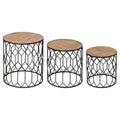 Trio Nesting Side Tables: The Perfect Fusion of Style and Functionality-Kulani Home