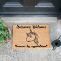 Unicorns Welcome, Humans By Appointment Doormat-Kulani Home