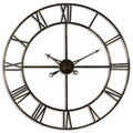 Vintage Brass Grand Skeleton Clock - 100cm-Kulani Home