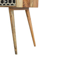 Vintage-Inspired Solid Wood Writing Desk with Bone Inlay Drawer-Kulani Home