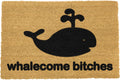Whalecome Bitches Doormat-Kulani Home
