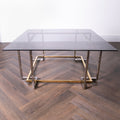 Gold and Silver Bullion Square Coffee Table
