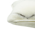 Cashmere Wool Cushion - Natural Hex