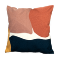 Boho Feather-filled Earthy Cushion