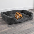 Merino Wool Pet Bed - grey