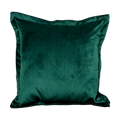 Emerald Velvet Cushion - Feather Filled