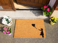 'Balloon Street Art' Welcome Doormat