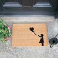'Balloon Street Art' Welcome Doormat