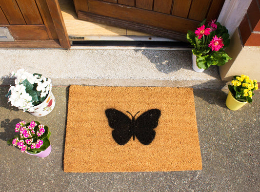 'Butterfly' Welcome Doormat