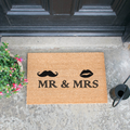 'Mr & Mrs' Welcome Doormat
