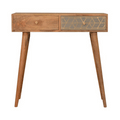 Solid Wood Console Table with Nordic-Inspired Design