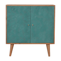 Teal Nordic Cabinet