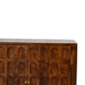 Chestnut Arch Cabinet