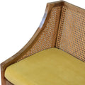Larissa Mustard Cotton Velvet Chair