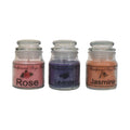 Hourglass Candle Trio (Rose, Lavender, Jasmine)
