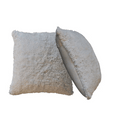 Fluffy Cushion Set of 2 - Cream