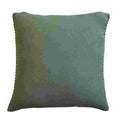 Ribbed Green Cushion Set of 2