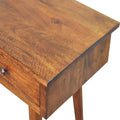 Large 3 Drawer Chestnut Console