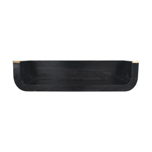 Indira Ash Black Floating Console Table