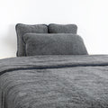 Merino Wool Quilt - Grey
