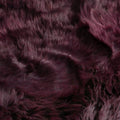 Purple Sheepskin Rug XXL
