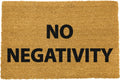 'No Negativity' Welcome Doormat