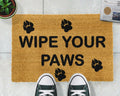 'Wipe Your Paws' Doggie Welcome Doormat