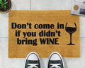 Wine Lover's Welcome Doormat