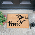 'Prosecco hohoho' Christmas Welcome Doormat