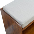 Mud Linen Pull out Shoe Bench